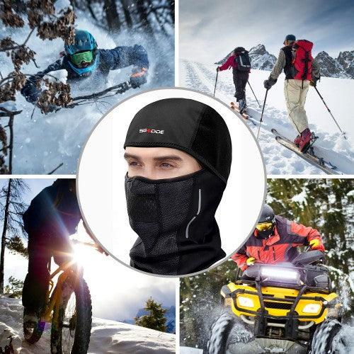 SGODDE Unisex Ski Mask, Balaclava Face Mask with Water Resistant and Windproof Fabric for Men, Women, Skiing, Cycling, Outdoor Winter Activities - Image 9